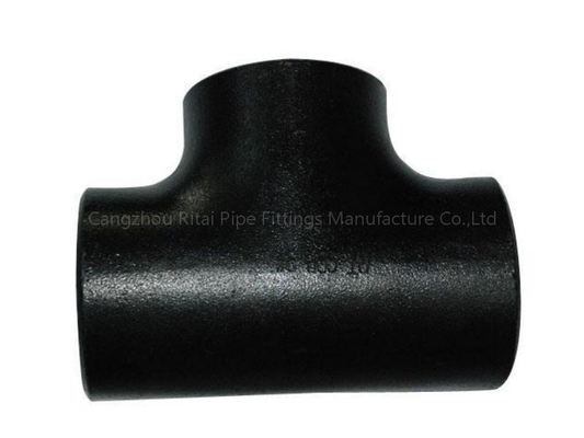 DN300 Sch 40 ข้อต่อท่อ Tee เท่ากับ ANSI B16.9 เหล็กกล้าคาร์บอนเชื่อม 1/2 &quot;- 48&quot;