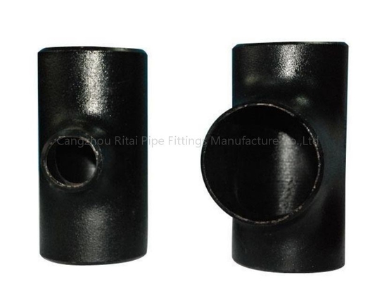 DN300 Sch 40 ข้อต่อท่อ Tee เท่ากับ ANSI B16.9 เหล็กกล้าคาร์บอนเชื่อม 1/2 &quot;- 48&quot;
