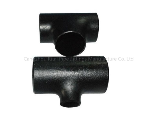 DN300 Sch 40 ข้อต่อท่อ Tee เท่ากับ ANSI B16.9 เหล็กกล้าคาร์บอนเชื่อม 1/2 &quot;- 48&quot;
