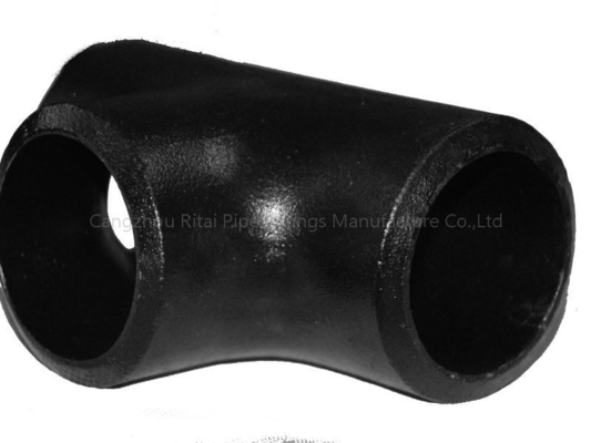 DN15 ลดข้อต่อท่อ Tee Butt Weld JIS SS400 STD Carbon Steel MS A234WPB