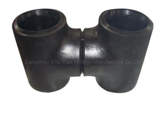 DN15 ลดข้อต่อท่อ Tee Butt Weld JIS SS400 STD Carbon Steel MS A234WPB