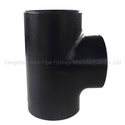 DN1200 ข้อต่อท่อ Tee Mild Steel XXS ANSI A234WPB สำหรับ Oil
