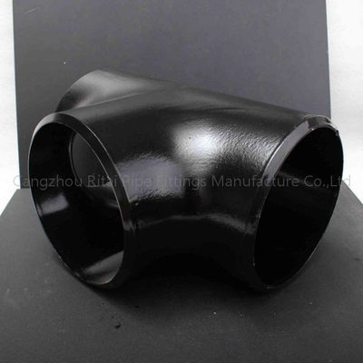 DN1200 ข้อต่อท่อ Tee Mild Steel XXS ANSI A234WPB สำหรับ Oil