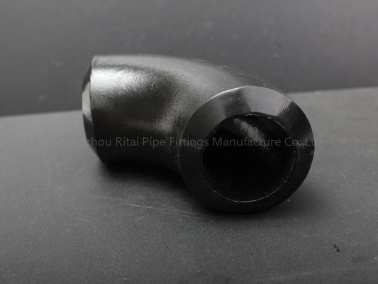 BW ERW ข้อต่อท่อข้อศอก ASTM A234 WPB เหล็กกล้าคาร์บอน Mild Steel