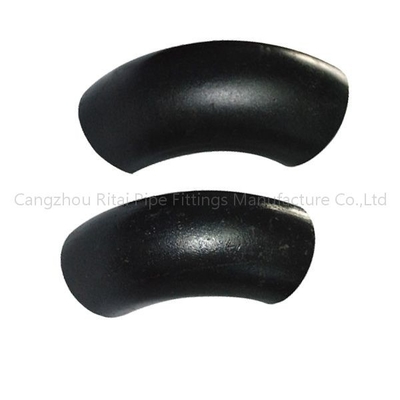 BW ERW ข้อต่อท่อข้อศอก ASTM A234 WPB เหล็กกล้าคาร์บอน Mild Steel