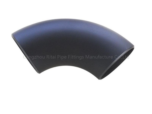 A234 ASME B16.9 ข้อศอกข้อต่อท่อ LR STD ก้นรอย 1.5D 90 องศาข้อศอกเหล็กกล้าคาร์บอน