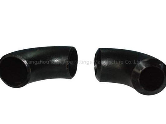 Sch 40 90 องศาเหล็กกล้าคาร์บอนฟอร์จข้อศอกไม่มีรอยต่อ ERW 1/4 - 48&quot;