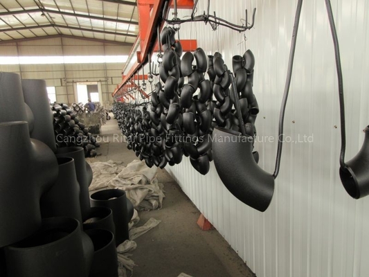 SCH 60 SCH160 XXS SCH160 อุปกรณ์ท่อไม่มีรอยต่อกำหนดการ 40 90 องศา Butt Weld 6 Inches