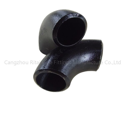 STD SCH 40 อุปกรณ์เชื่อมชน B16.9 A234 ข้อศอกรัศมียาว 90 องศา 1.5 D