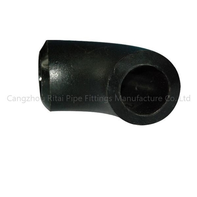 ข้อศอกสั้นรัศมี 90 องศาเชื่อมชนท่อคาร์บอน A234wpb Jis B2311 Sgp