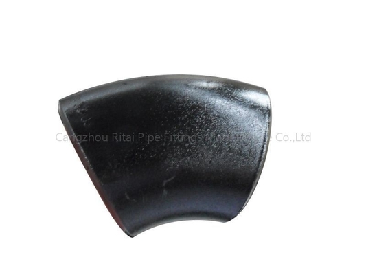 A420 ข้อต่อท่อเชื่อมเหล็กกล้าคาร์บอน WPI B16.9 45 องศา 6 Sch 40 ข้อศอก 90 องศา