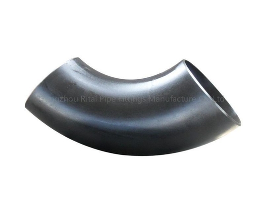 A420 ข้อต่อท่อเชื่อมเหล็กกล้าคาร์บอน WPI B16.9 45 องศา 6 Sch 40 ข้อศอก 90 องศา