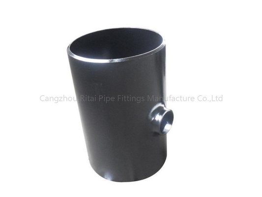 ANSI ASME B16.9 ข้อต่อท่อเชื่อมชนเท่ากับเหล็กกล้าคาร์บอน XS ไม่เท่ากันลด Tee