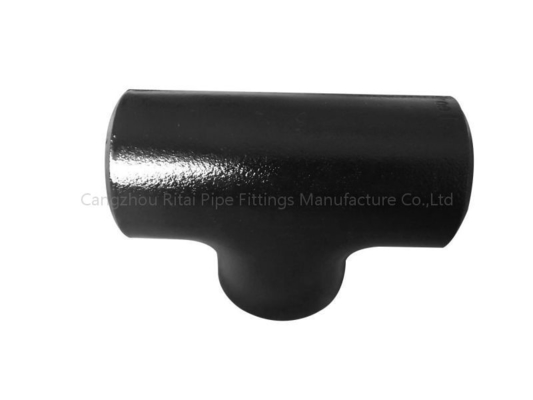 ANSI ASME B16.9 ข้อต่อท่อเชื่อมชนเท่ากับเหล็กกล้าคาร์บอน XS ไม่เท่ากันลด Tee