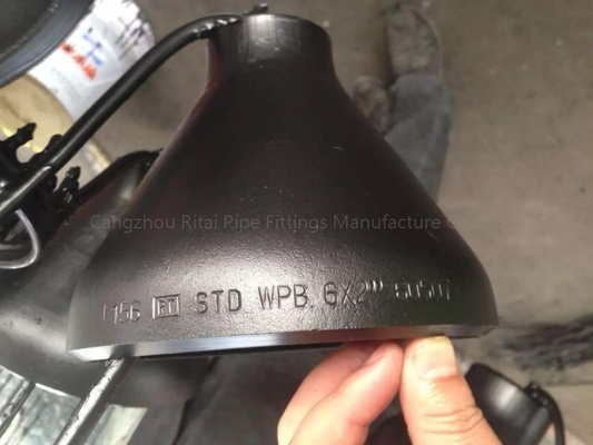 ตัวลดข้อต่อท่อเอียงนอกรีตศูนย์กลาง WPC เหล็กกล้าคาร์บอน SCH40