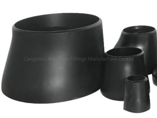 1/2 นิ้วตัวลดความผิดปกติและตัวลดศูนย์กลาง MS ASME ANSI B16.9 B16.48 การเชื่อมแบบก้น