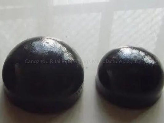 ฝาท้ายเชื่อมชนสีดำทาน้ำมัน 6 นิ้ว Sch 80 ANSI 16.9 Sch40 STD XS