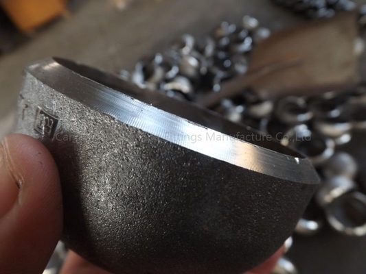 WPC ฝาท่อเหล็กดำ 8 นิ้ว ASME A860 234WPB Butt Weld