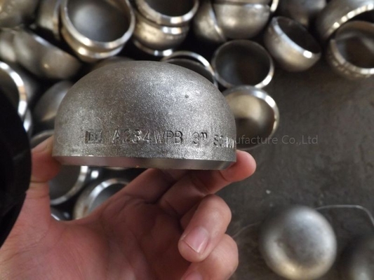 WPC ฝาท่อเหล็กดำ 8 นิ้ว ASME A860 234WPB Butt Weld