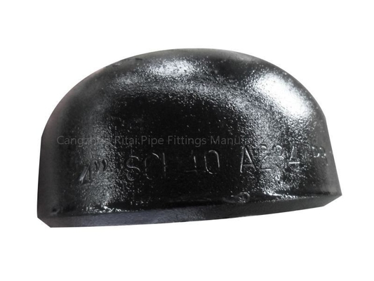 DN600 ฝาปิดท่อเหล็กกล้าคาร์บอน API5L BW ANSI B16.9 A234