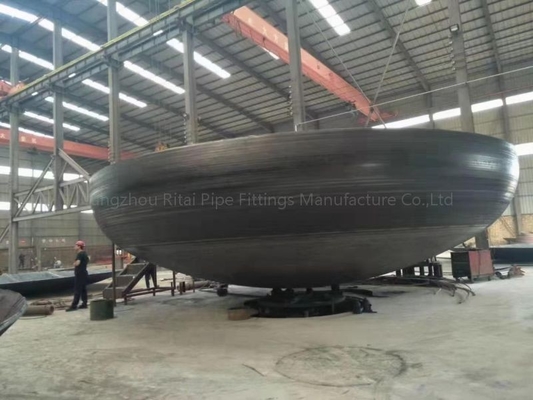 BW เส้นผ่านศูนย์กลางท่อเหล็กขนาดใหญ่ฝาท้าย Butt Weld STD ASTM B16.9 24 '' ถึง 48 ''