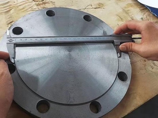 PN10 Pn25 5k หน้าแปลนเหล็กตาบอด ASME Class 150 ฝาครอบ Carbon Steel