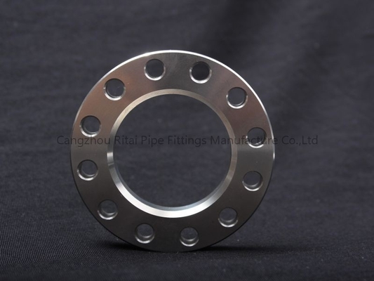 DN300 ข้อต่อหน้าแปลนเหล็กคาร์บอน PN6 PN25 หน้าแปลนเชื่อม Lap Joint FF ISO45001