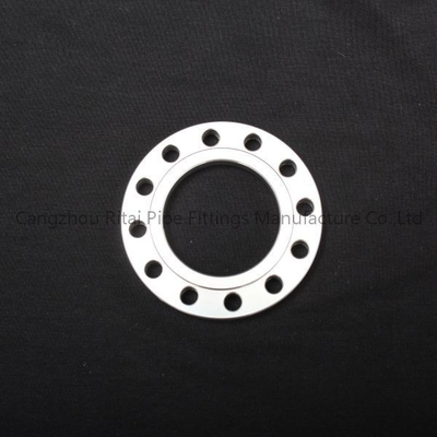 Pn10 Pn16 หน้าแปลนเหล็กแผ่นปลอมแปลง 48 '' Q235 RF BS4504 Carbon Steel
