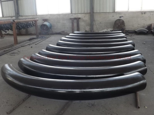 MSS Dn1200 3D Pipe Bends รัศมียาว 90 องศา Carbon Butt Welding