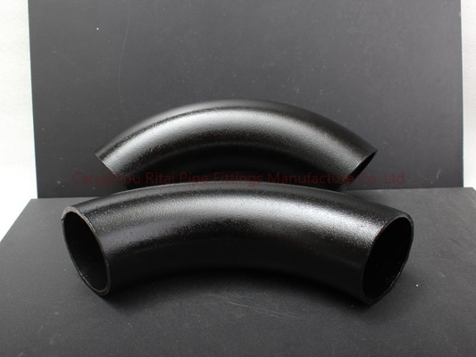 DIN2605 รัศมียาว 90 ท่อโค้ง Sch 80 DIN BS EN10253 ST37.2 Carbon 3D 5D