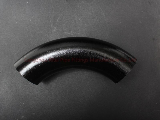A53Gr.B A106GR.B ข้อต่อท่อเชื่อมชน ASTM DN200 XS SCH80 4 นิ้ว 180 องศาเบนด์