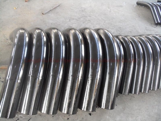 ANSI B16.9 3D Pipe Bends เหล็กกล้าคาร์บอนปลอมแปลง Dn1200 Butt Welding