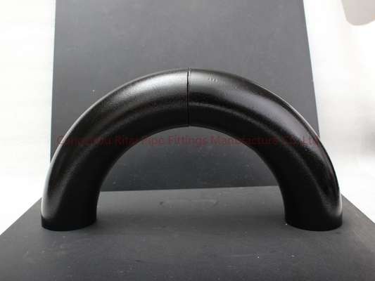 ANSI B16.9 3D Pipe Bends เหล็กกล้าคาร์บอนปลอมแปลง Dn1200 Butt Welding