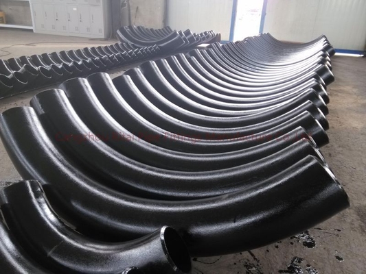 ASME B16.49 3D 5D ท่อโค้ง API 5L Gr. B SCH 80 ข้องอ 180 องศา 2 นิ้ว