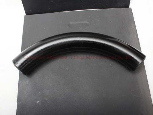 A53Gr.B A106GR.B ข้อต่อท่อเชื่อมชน ASTM DN200 XS SCH80 4 นิ้ว 180 องศาเบนด์
