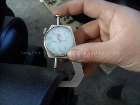 รัศมียาวไม่มีรอยต่อ 90 องศาโค้งงอขนาดใหญ่ 45180 องศา SCH40 CS ข้องอท่อ