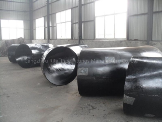 ASTM 180 องศา Steel Butt Welding Elbow Short Radius Sch 100 Carbon Steel 100% RT
