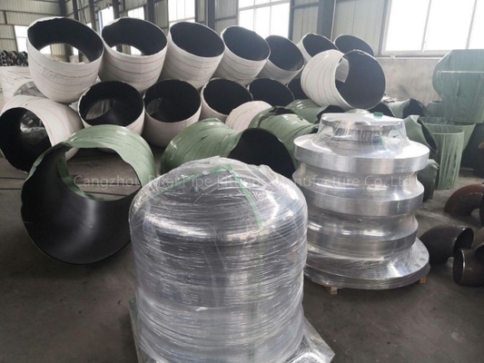 ASTM 180 องศา Steel Butt Welding Elbow Short Radius Sch 100 Carbon Steel 100% RT