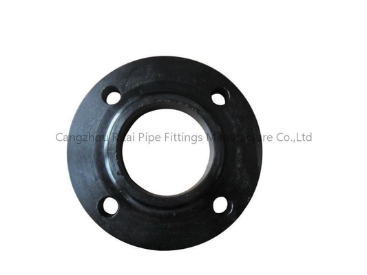 A105N สลิปเหล็กคาร์บอนบนหน้าแปลนฟอร์จ 1/2 '' - 48'' Q235 Black