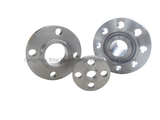 PN25 ASTM A105 สลิปเหล็กบนหน้าแปลน MSS ANSI B16.5 Carbon Steel