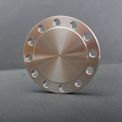 ASME B16.47 หน้าแปลนเหล็กตาบอดขนาดใหญ่เส้นผ่านศูนย์กลาง Pn16 RTJ Customized