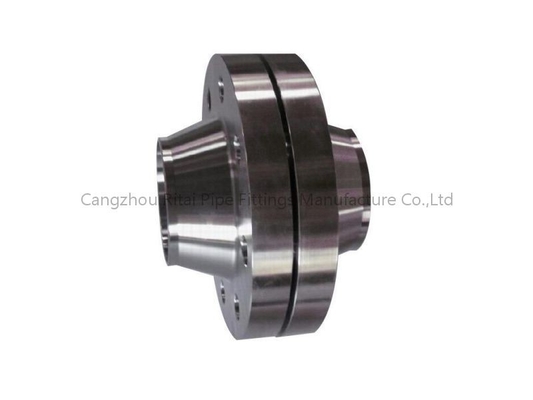 หน้าแปลนคอเชื่อมยาวหน้ายก 6 นิ้ว ASTM A105 Forged Steel