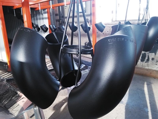 Ss Butt Welded Pipe Fittings เชื่อมข้อศอก Tees Pipe Connections