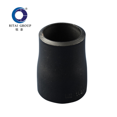 ตัวลดความผิดปกติแบบศูนย์กลางแบบไม่มีรอยต่อ JIS Black Pipe Fittings CS Butt Weld