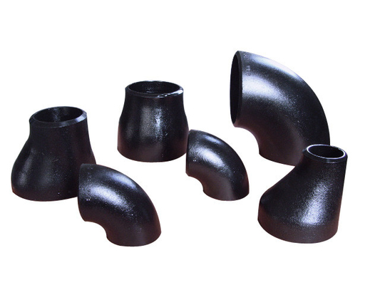 ตัวลดความผิดปกติแบบศูนย์กลางแบบไม่มีรอยต่อ JIS Black Pipe Fittings CS Butt Weld