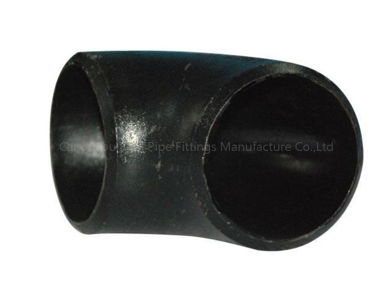 JIS Carbon Steel Forged Fittings ASTM A105 เท่ากับ DIN 8 นิ้ว 45 องศา Elbow
