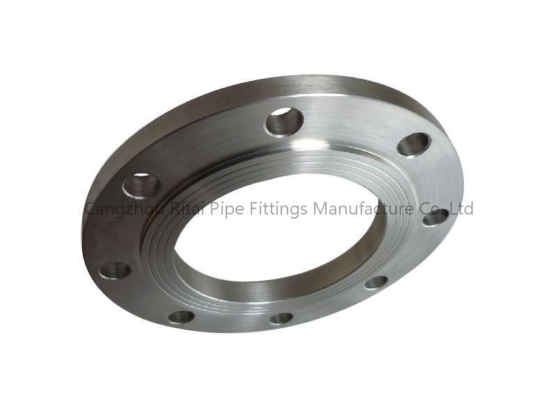 125NB หน้าแปลนเชื่อมแบบแบน P265GH PN25 PN16, SCH 80 MS Slip On Flanges สีดำ