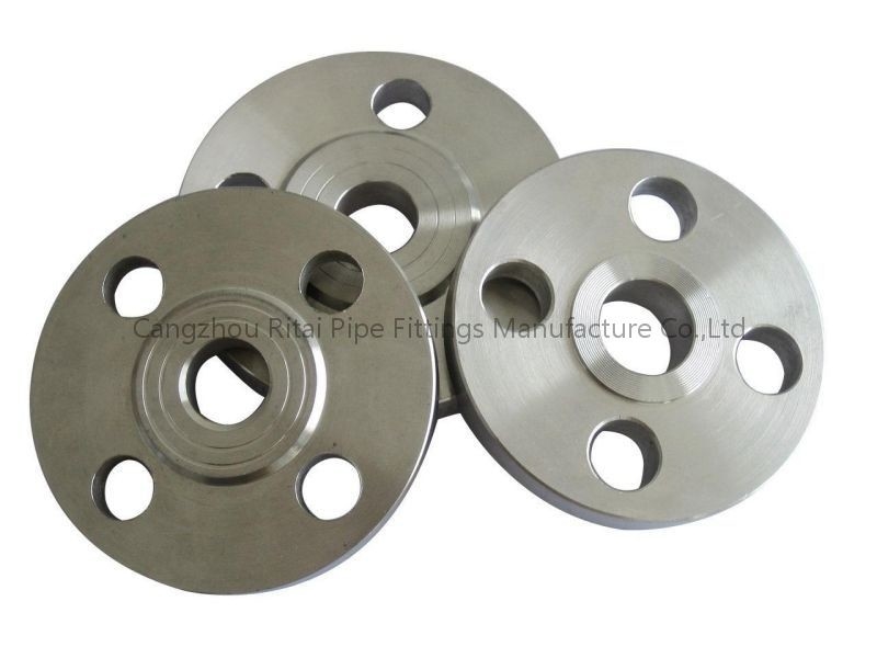 FF Type เหล็กแผ่นแปลน มาตรฐาน S235JR BS4504 EN1092 RF RT RTJ Carbon Steel
