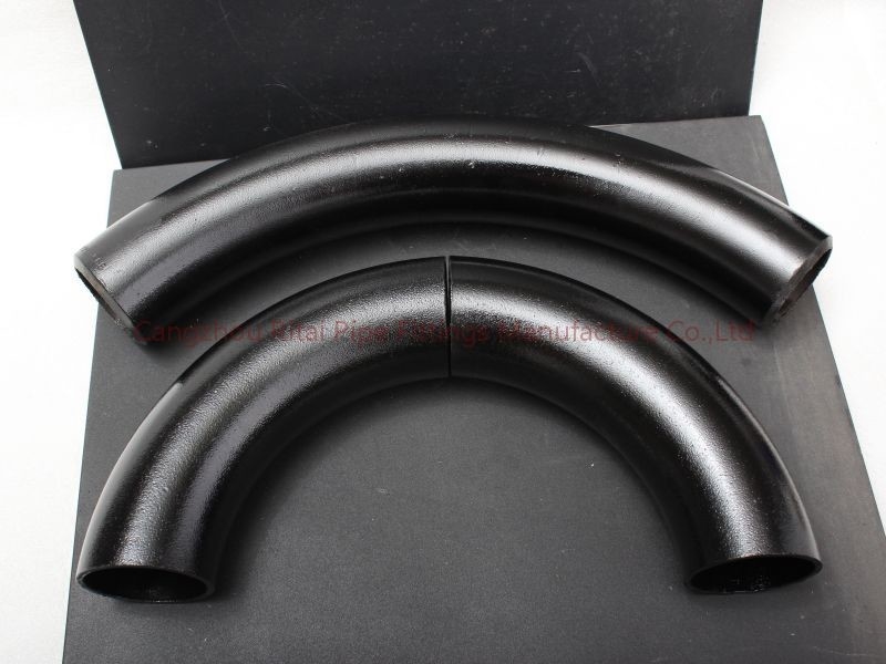 MS Carbon Steel 5D ท่อโค้ง 1.5D 2D 3D 4 ตาราง 40 ข้อศอก 90 องศาสำหรับปิโตรเลียม